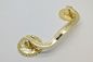 Highly Polished European-Style Gold-Plated Metal Coffin Handles Exquisite ZH009A