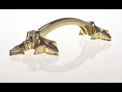 طلا خاکسپاری PP بازیافت پلاستیکی دستگیره تابوت تزئینی وزن 50kg P9001