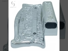 نقره ای ABS مواد جدید کیفیت گوشه تابوت مقاومت در برابر وزن سنگین 3 # S