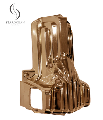 American Style Funeral Coffin Accessories Coffin Corner Customized Copper 11# B