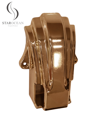 American Style Funeral Coffin Accessories Coffin Corner Customized Copper 11# B